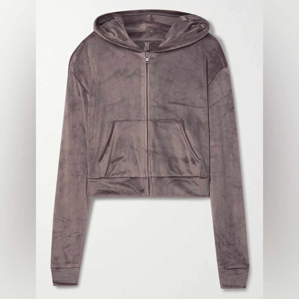 SKIMS 2X velour hoodie Ameth color - Picture 1 of 9
